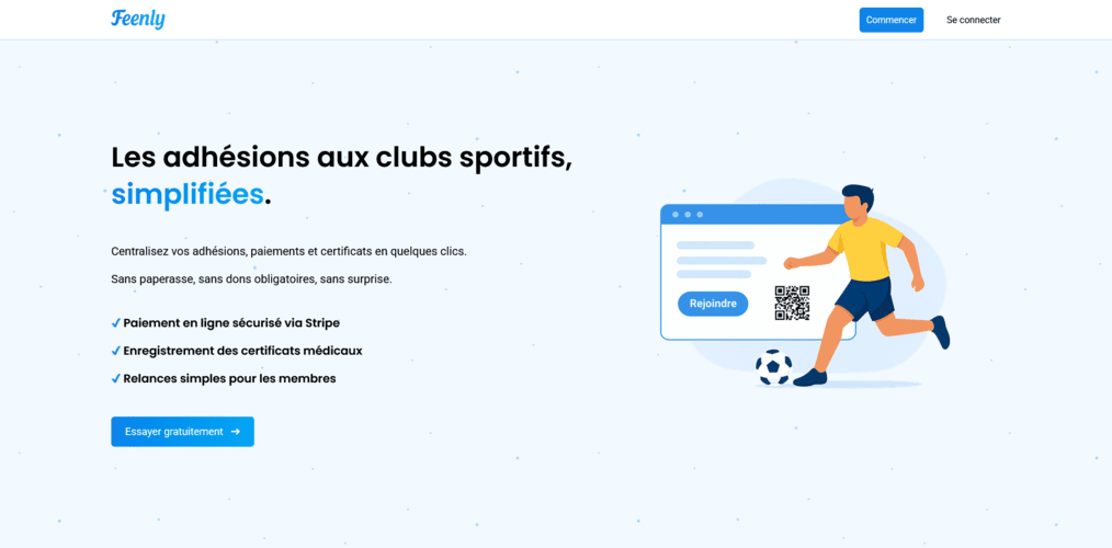 Aperçu Feenly
